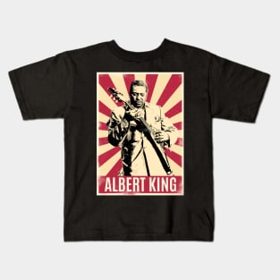 Retro Vintage Albert King Kids T-Shirt